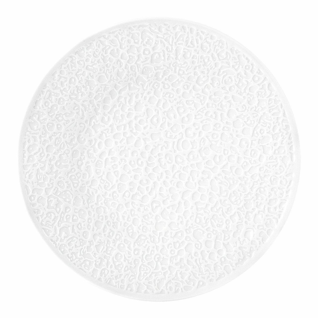 Nori, Teller flach ø 282 mm Vollrelief weiß